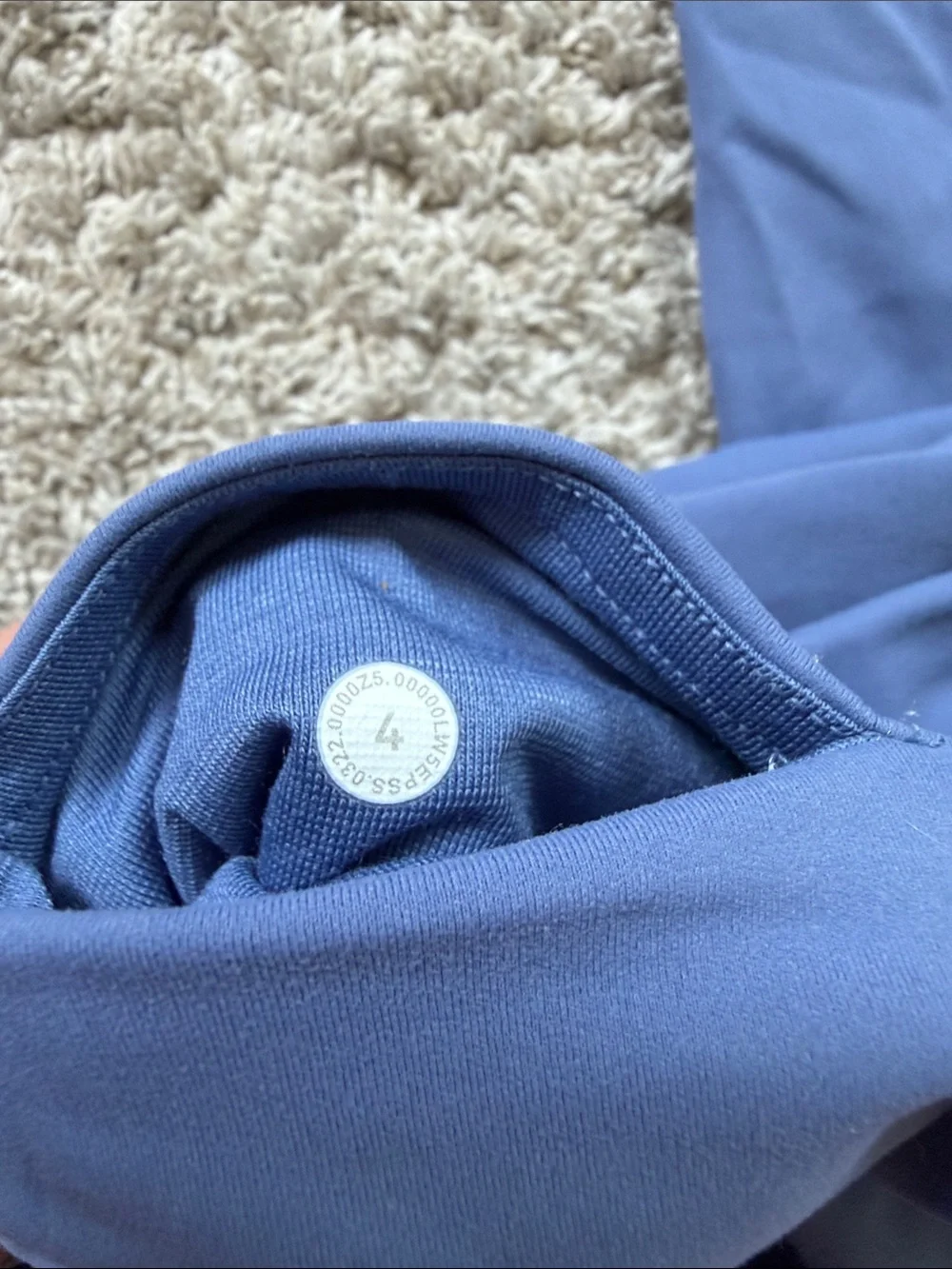 lululemon athletica High-Rise Blue Leggings - Picture 5 of 5